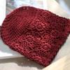 Women'S Solid Color Crochet Hollow Knitted Hat Summer  Vintage Beanie