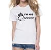 Summer Lovers Tshirt King Queen Crown Couple T Shirt Women Men Letter Print T Shirts