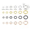 200pcs/Lot Stainless Steel Jump Rings Connectors Links Hooks for DIY Jewelry Findings Making Charms Dangle Accessories