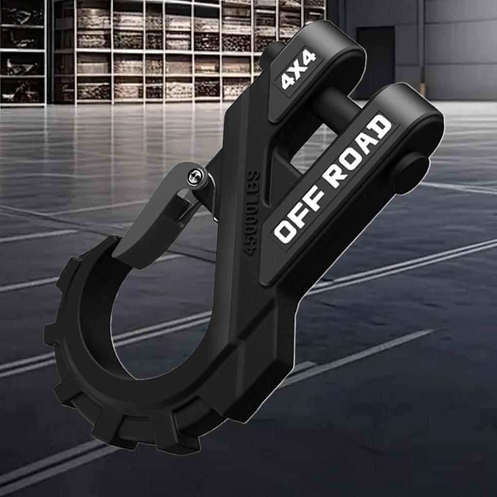 Safety Chain Hook, ATV Winch Hook, Steel Auto Tow Hook Tow Cluster Hook |