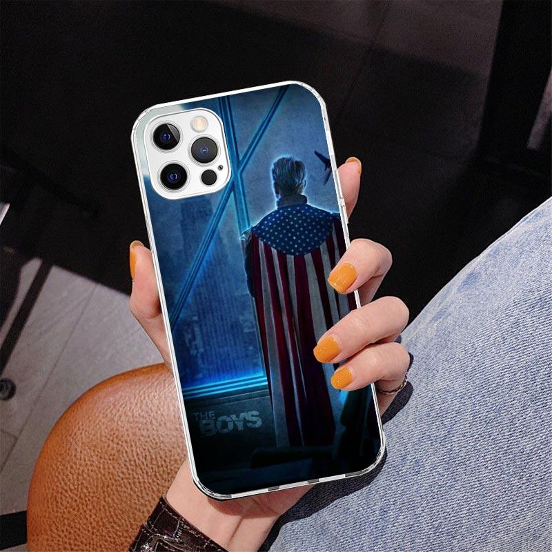 The Boys Homelander TV Phone Case For iPhone 17 Air 16 Pro Max 16E 15 + 14 Plus 11 12 13 Mini 7 8 SE Gift Print Cover Fundas 17