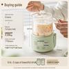 BEAR 0.4L Mini Electric Glass Health Kettle CN Plug (adapter Included)