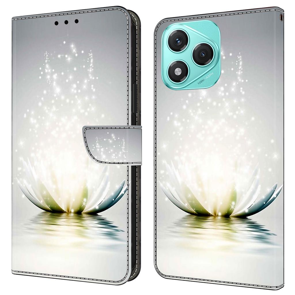 Für Honor 400 Lite 5G Hülle 3D Muster PU Leder Brieftasche Handyhülle mit Ständer