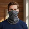 Lightweight Warm Hiking Scarves Headwear Solid Color Winter Scarves Balaclava Style Unisex Thermal Riding Mask Outdoor