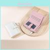 Pu Material Slim Wallet With Card Holder And Coin Pocket For Daily Use