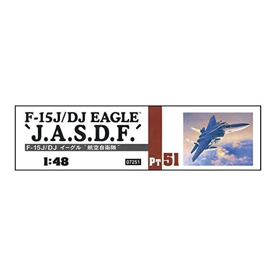 Hasegawa 1/48 Air Self-Defense Force F-15J/DJ Eagle Plastic Model PT51