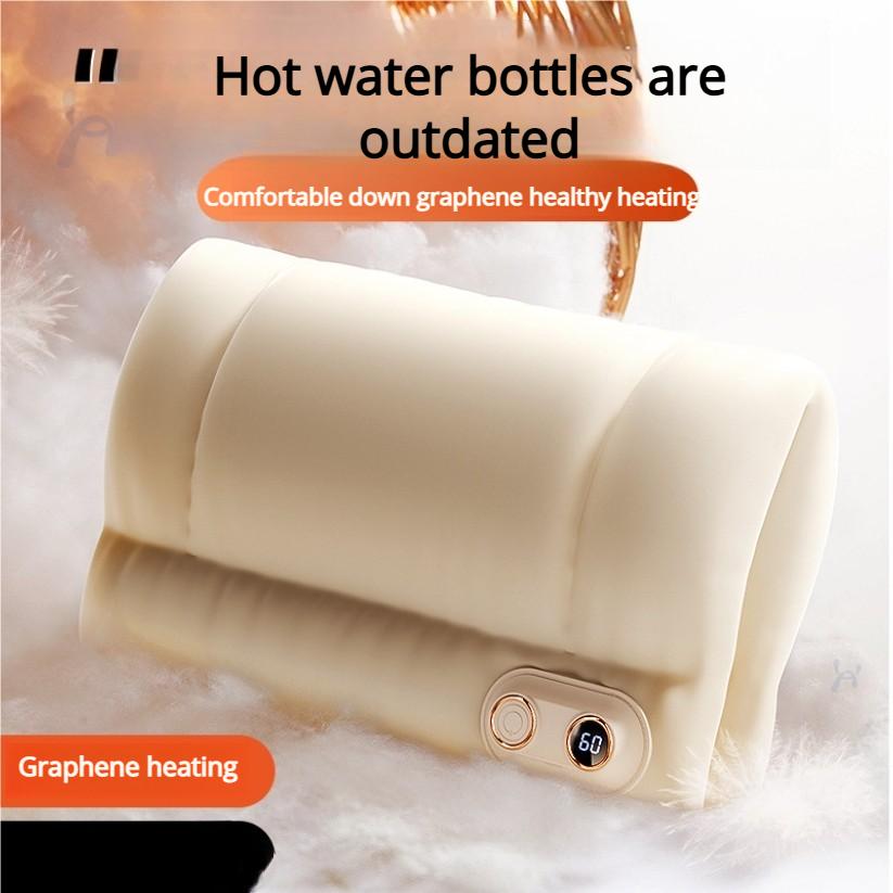 Daunen-Graphen explosionsgeschützter wiederaufladbarer wasserloser Warmwasserbeutel Heizhandschuhe tragbarer Handwärmer
