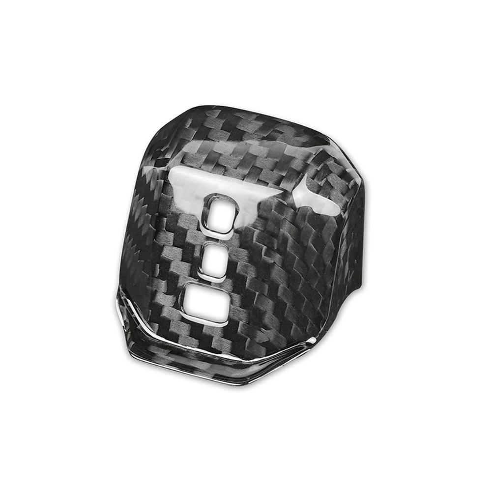 NUOVO-Adesivo in Vera Fibra di Carbonio Copertura Pomello Cambio Auto Accessori Per VW Golf 8 MK8 2021-2023