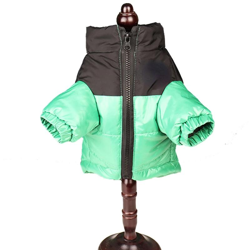 Large Winter Pet Dog Clothes French Bulldog Puppy Warm Windproof Jacket Small Medium Dog Reflective Coat Chihuahua Pet Outfits