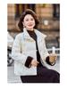 Premium Winter Down Jacket for 45-Year-Old Women: Short, Stylish, Cotton-filled Outerwear