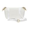 Jordan Bolsa de Ombro de Veludo Cotelê, Bolsa Transversal Regular Feminina Branco Vela Jordan FV5752-133