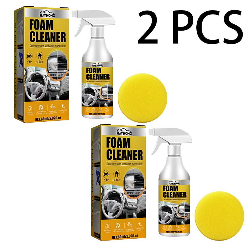 Rayhong Car Interior Foam Cleaner Waterless Stain Remover Seat Headliner Dashboard Foam Cleaner