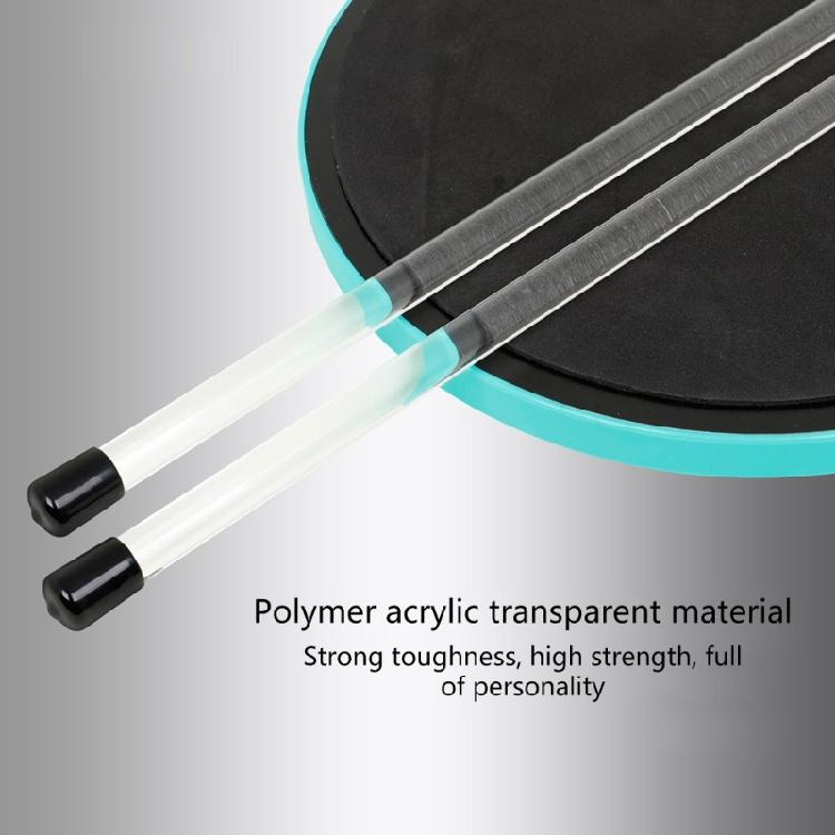 Tragbare Doppelfarbige Leuchtende Drumsticks 5A Acryl-Drumsticks Schlagzeugzubehör