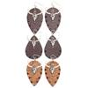 Stylish PU Leather Bull Skull Studs Earrings Hypoallergenically Alloy Comfortable Lightweight For Daily Wear Party