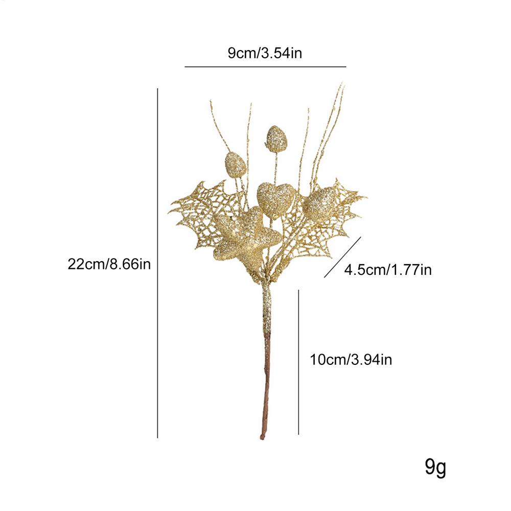 Christmas Pine Branches Christmas Decor Artificial Pine Stems Flower Arrangements Decor For Home Indoor Outdoor Holiday