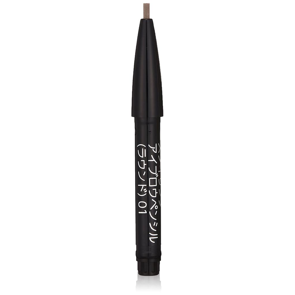 LUNASOL Styling Eyebrow Pencil (Flat / Round) - All 2 Types Colors - Dedicated Holder