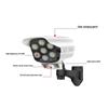 HBing Solar Motion Sensor Floodlight with Dummy Camera