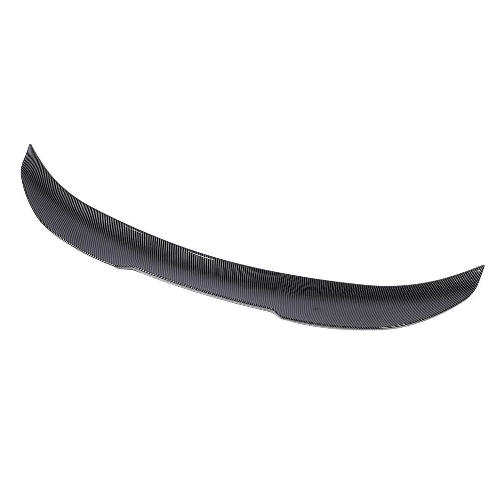 Rear Trunk Spoiler PSM Style Enhanced Aerodynamics Improved Downforce Carbon Fiber Pattern Trunk Lid Spoiler Wing for