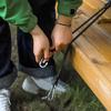 Outdoor Bungee Cord with Carabiner Hook Lashing Luggage Tie Elastic Strap