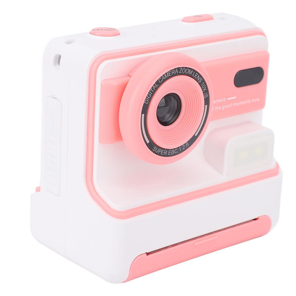48MP   Fotocamera di Stampa con 3 Rotoli di Carta Termica Fotocamera Doppia Anteriore Posteriore Schermo HD Stampa Termica Foto in Bianco e Nero per Bambine Bambini
