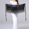 Halloween Dance Performance Costume Sequins Fringed Hip Towel Beads Waist Chain Waist Towel