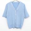 Shop   Helen Women Cable Y Outing Short Sleeve Knit Cardigan ivorY Bong Wcd 3390