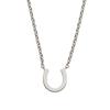 L.A.H. Vendome Aoyama Sterling Silver Horseshoe Necklace for Men, HS6N011850DZ
