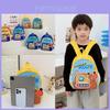Excavator Kids Backpack For Preschool Boys Girls Waterproof Lightweight School Bag