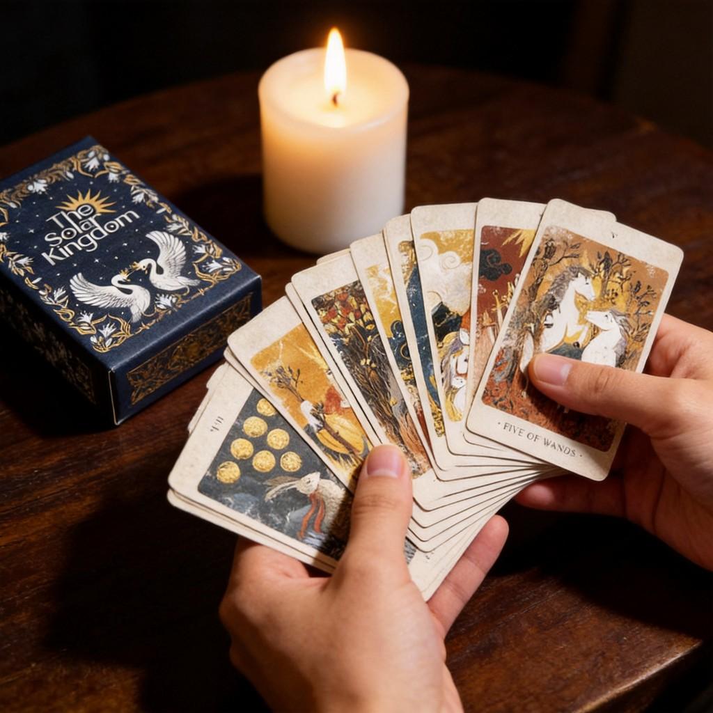 Wette Kingdom Vintage Tower Card Game With Special 78 Card Set For Family Fun And Brain Boosting