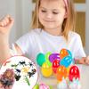 12 Types Of Surprise Egg Insect Prank Capsule Toys, Children's DIY Easter Egg Toys