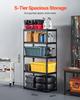 Storage Shelves 16" D X 32" W X 62.8" H 5-tier Garage Storage Shelving