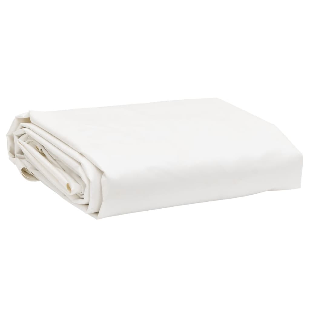 White Cover Sheet 1 x 2.5 m 650 g m²