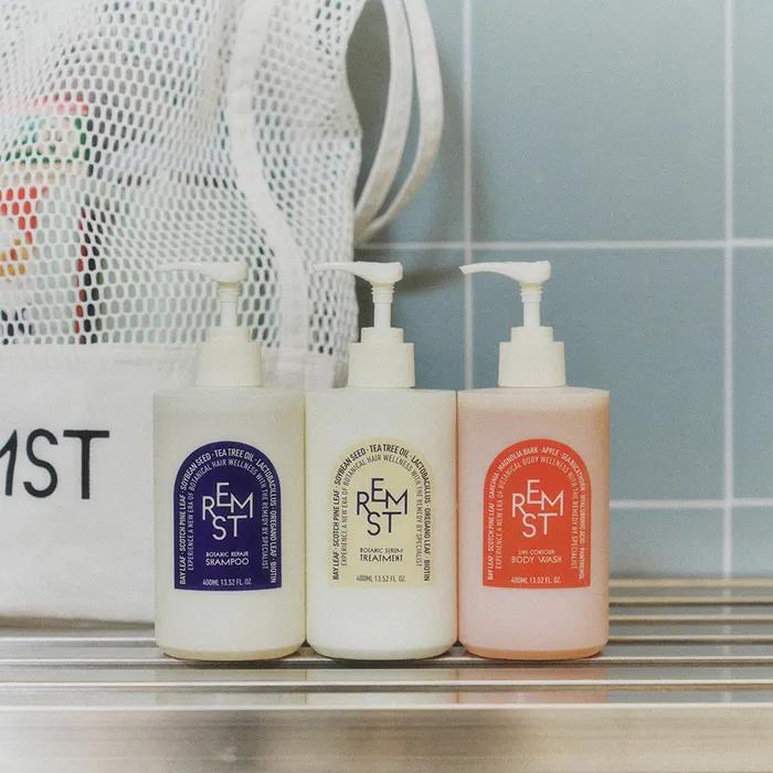 [Double Composition] Remst Shampoo & Treatment & Body Wash Set 400ml