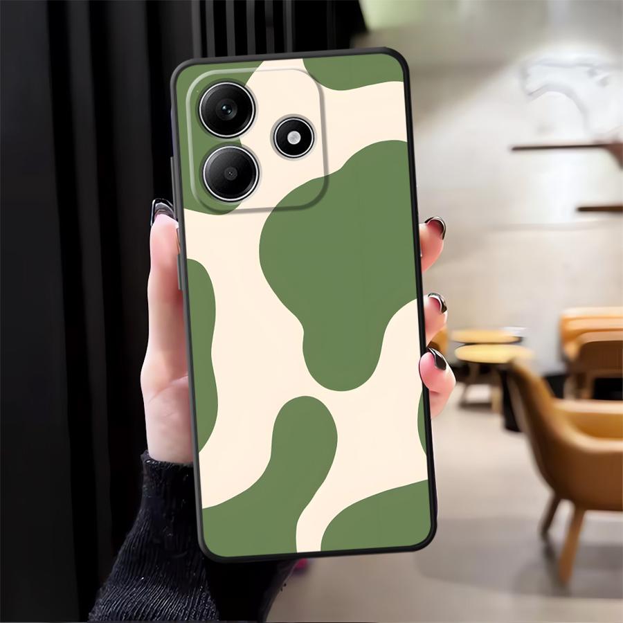 

Simple Pattern Black Soft Phone Cover Case for Xiaomi Redmi Note 10S 7 8 9S 13 14 Pro Plus 12s 11s 9 10 11 12 Pro Redmi note 14
