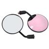 Nakira Motorcycle Short Mirror 8mm Moped Dio Gyro Today Cub Pink