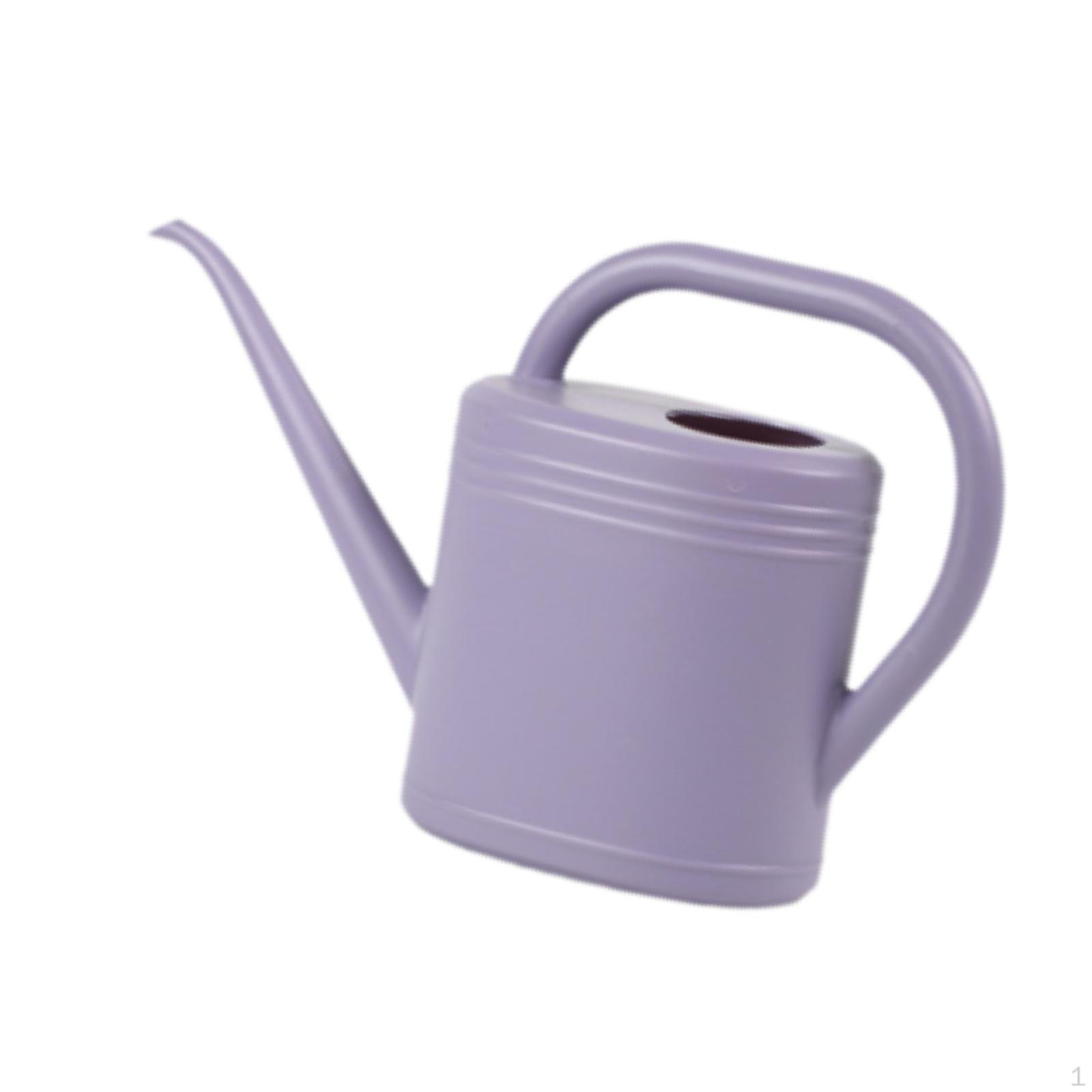 

2л садовая лейка, простой в использовании современный легкий прочный горшок садовый инструмент для фиолетовый