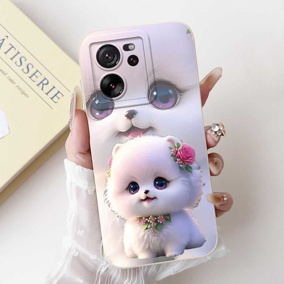 For Xiaomi 13T Pro Case Cool Fashion Machine Painted Cover Soft TPU Matte Phone Case For Xiaomi Mi 13T Pro Mi13T 13TPro 5G Shell