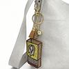 Elegant Rhinestone Matchbox Keychain with Tassel – Chic European and American Style Pendant for Bags