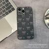 Love Bow Is Suitable for iPhone15 Mobile Phone Case 14PROMAX All-inclusive 13 Anti-drop 16/15 Protective Case 17.