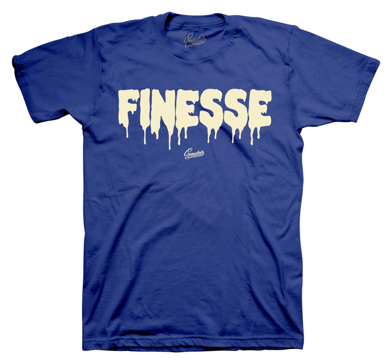 BLUE Sneaker T-Shirt To Match Retro 11 Rare Air - Finesse Sneaker Tee S