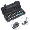 15pcs Torque Wrench Bike Torque Wrench Tool Bicycle Torque Wrench 1/4'' 2-14Nm Manual Ratchet Wrench Set