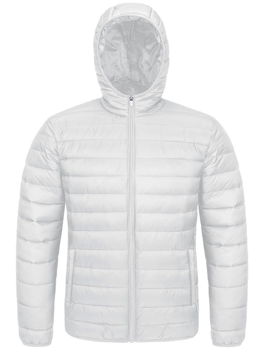 

MAGCOMSEN Мужская куртка с капюшоном Полиэстер Нейлон Пуховик Водонепроницаемая Ветрозащитная Куртка Утепленная Стеганая Легкая Куртка US XL Plus(CN 3XL) белый