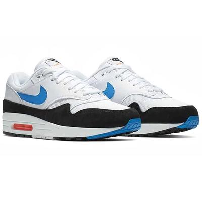Air Max 1 Weiß Photo Blau Schwarz AH8145-112