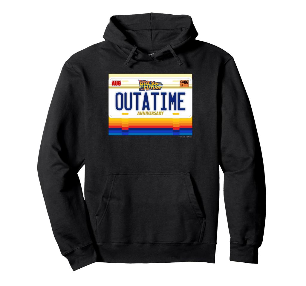 Back To the Future PLATE(OUTATIME) Hoodie