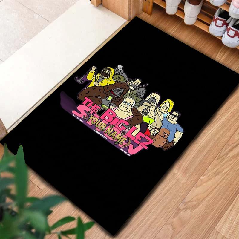 Big Lez Show Theme Custom Name Carpet Rug For Living Room Bedroom Home Sofa Decoration Kids Play Nonslip Floor Mat