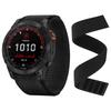 Hook & Loop Nylon Strap For Garmin Descent G1 Solar/Epix (Gen 2)/Forerunner 945 LTE 745/Approach S60 S62 Watch Band Accessories