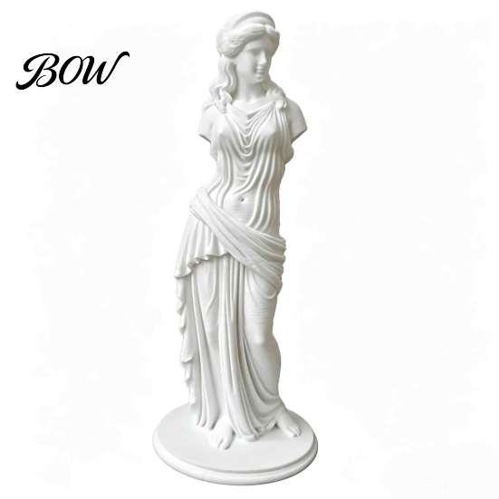 Resin Statue for Home Decor 3D Printed Minimalist Goddess Sculpture, Retro European Armless Statue, Classical Unique Creative Art Pieces Figurine