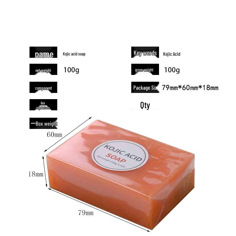 TK Style European & American Turmeric, Lemon, Kojic Acid, Ginger Handmade Cold Process Bath & Face Soap