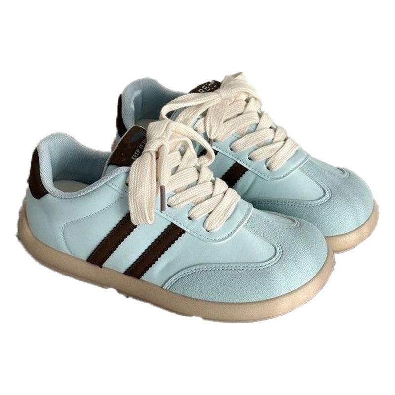 German Training Board Shoes Women's Big-head Spring Versatile Student Sports Forrest Gump White Sneakers