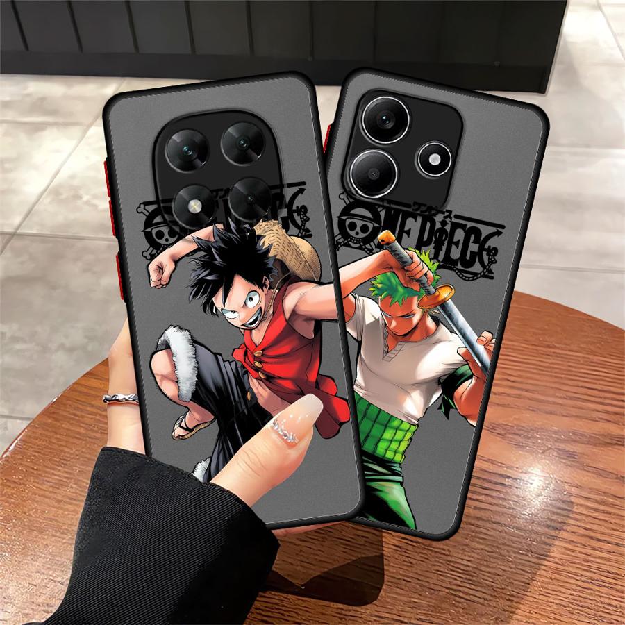 Funda Back Phone Cover Case for Xiaomi Redmi Note 14 13C 10 14C 13 Pro Plus 12 A4 11 9S Anime O-One Piece
